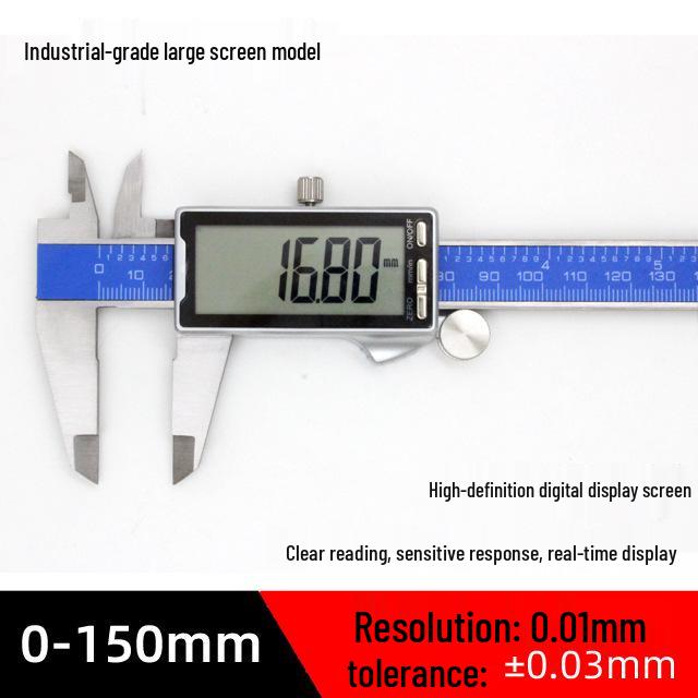 Xinzhe Precision Stainless Steel Waterproof Digital Vernier Caliper 0-150mm/200mm