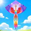 Colorful Peacock Kite for Children - Light Breeze Outdoor Fun
