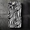 Zebra Stripe Black White Soft Phone Case for iPhone 16 16E 17 Air 15 Pro Max 14 Plus 13 Mini 11 12 7 Black Cover Back Shell