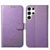 For Samsung Galaxy A12 A15 A26 S20-S25...Lambskin Leather Wallet Style Phone Case, Multi-Card Slots & Stand, Shockproof Protective Cover (10 Colors)