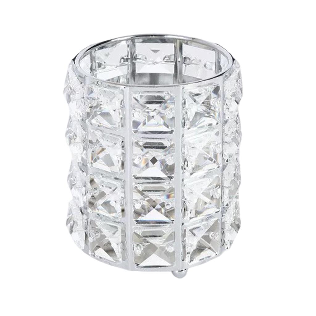 European Style Metal Makeup Brush Storage Rack Elegant Exquisite Organizer Brush Storage Holder