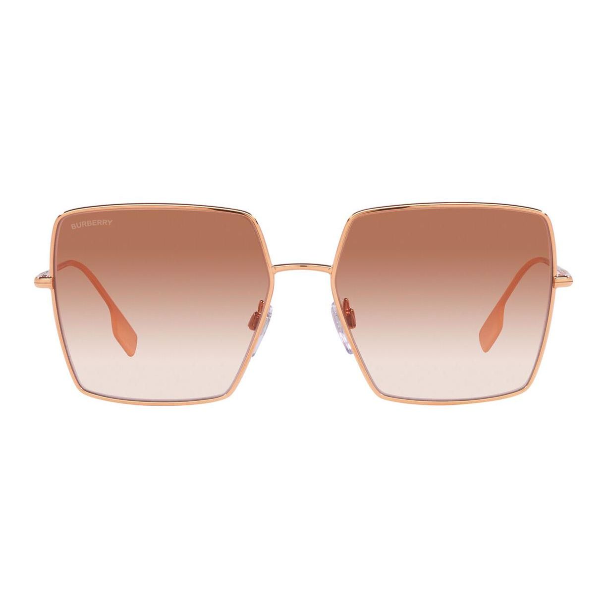 Burberry Square Metal Sunglasses Men sunglasses Gold BE3133133713 Gold,58