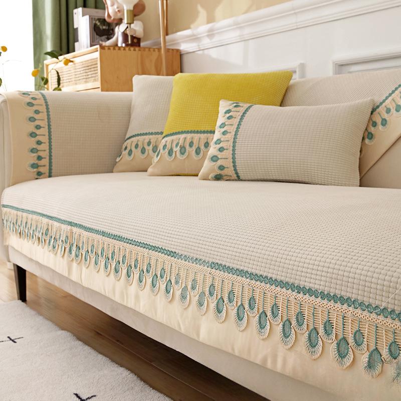 

Winter Sofa Cover Non Slip Seat Cushions Affordable Luxury Simple Modern Universal Full Cover JUEoth Four Seasons 70*70CM