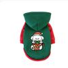 Pet Christmas Hooded Sweatshirt  Cats & Dogs Fashion Winter Warm Clothes Suitable For Cats ,TeddyGolden Retriever Party supplier