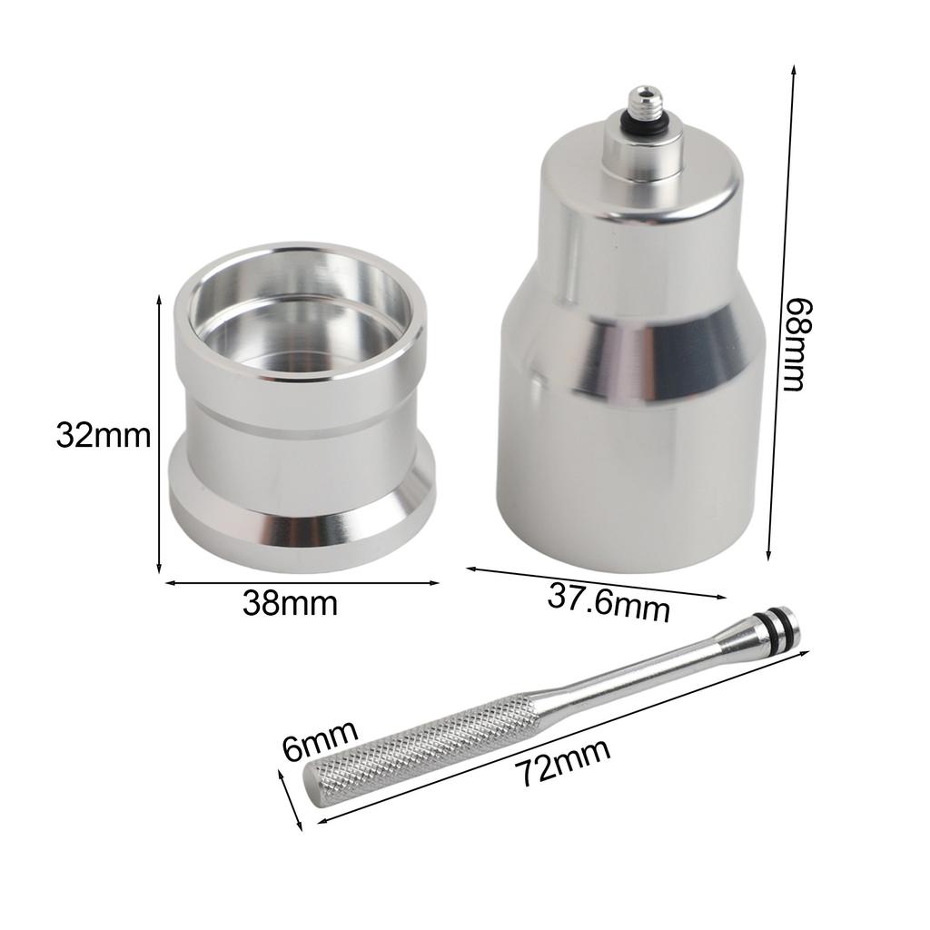 Hydraulic Brake Oil Funnel for Mountain and Road Bikes Aluminium Alloy