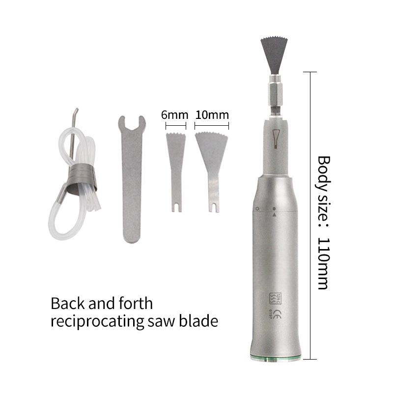 Zobu implants, ķirurģiskais zāģis, nerūsējošā tērauda