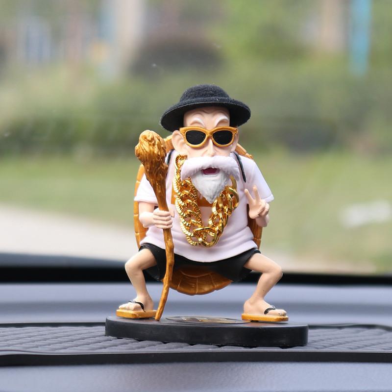 

Resin Car Ornament Creative Cartoon Style Decorative Figurine For Men Atmospheric Trendy Interior Decoration StyleI