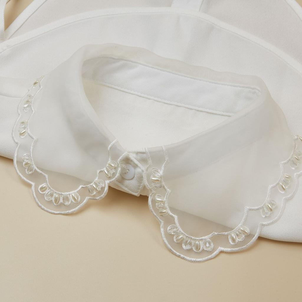High-Quality Luxury Shirt Detachable Collar for Womens Neckwear Decorative Fake Collar Women's Shirt Collar for All Season