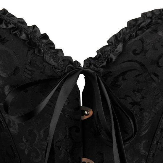 Waist Cincher Renaissance Lace Royal Style Slim Women Bustier for Dating
