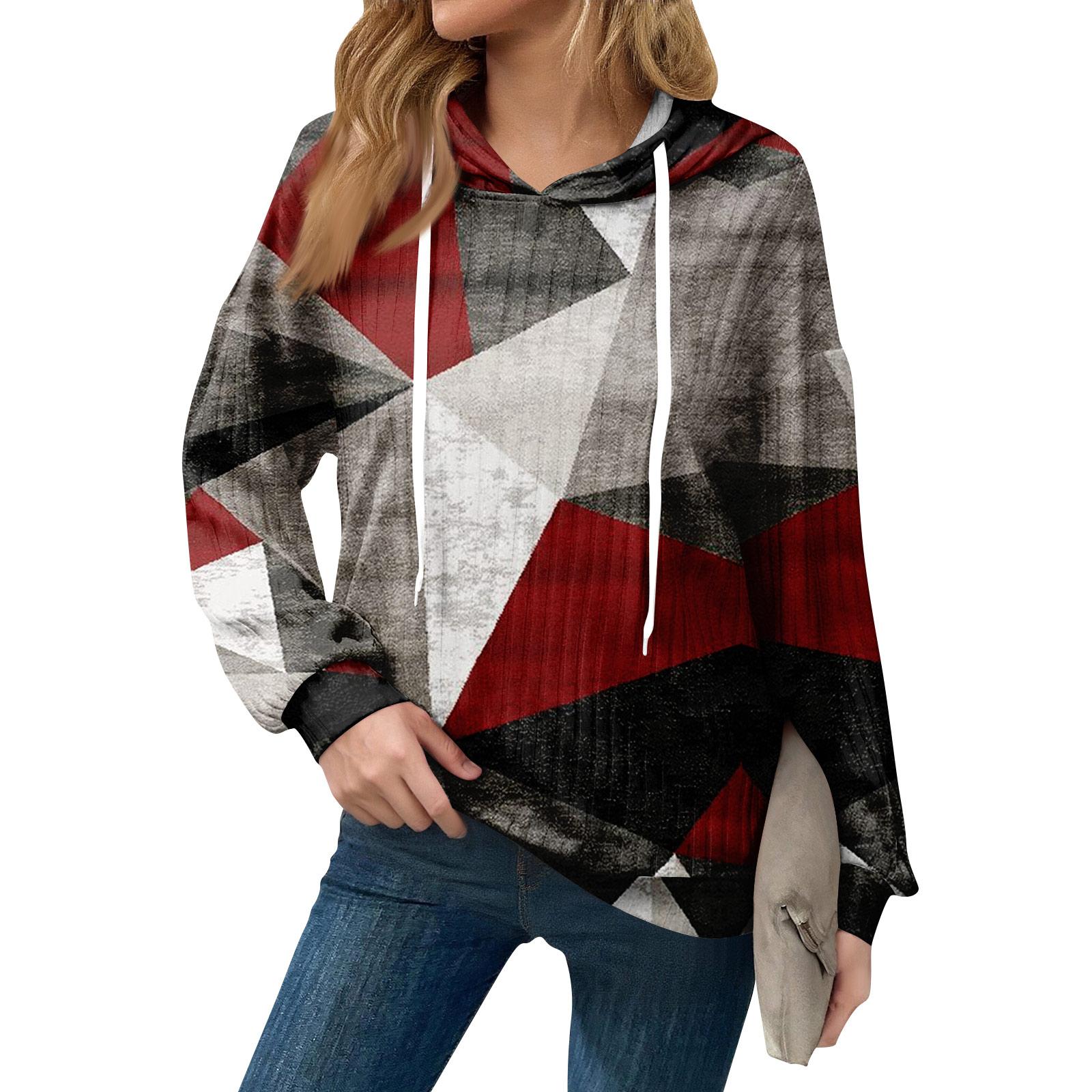 

Толстовки для женщин оверсайз зимние милые свитшоты пуловер трендовая осенняя одежда L