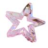 1Pc Crystal Candy Colored Hair Clip Dazzling Hollowed Out Five Pointed Star Hair Claw Stylish Elegant Acrylic Barrettes For Women Girls