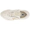 MLB Big Ball Chunky Monogram Lt Low Top Chunky Sneakers Unisex White Gold Sneakers 32SHCM011-50I