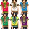 Camisetas Dashiki Africanas de Verano Vintage Estampado 3D para Mujer Hombre Cuello Redondo Manga Corta Camisetas Harajuku Y2K Top Ropa Unisex