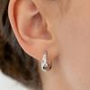 Sparkle Point Hoop Earrings EC3296