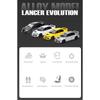 1/32 Mitsubishis Lancer Evolution Alloy Sports Car Model Diecasts Metal Racing Vehicles Car Model Sound and Light Kids Toys Gift