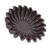 14.5CM Grooved Ruffle Bowl Handcrafted Bowl Decoration for Coffee Table Bookshelf Living Room Desk