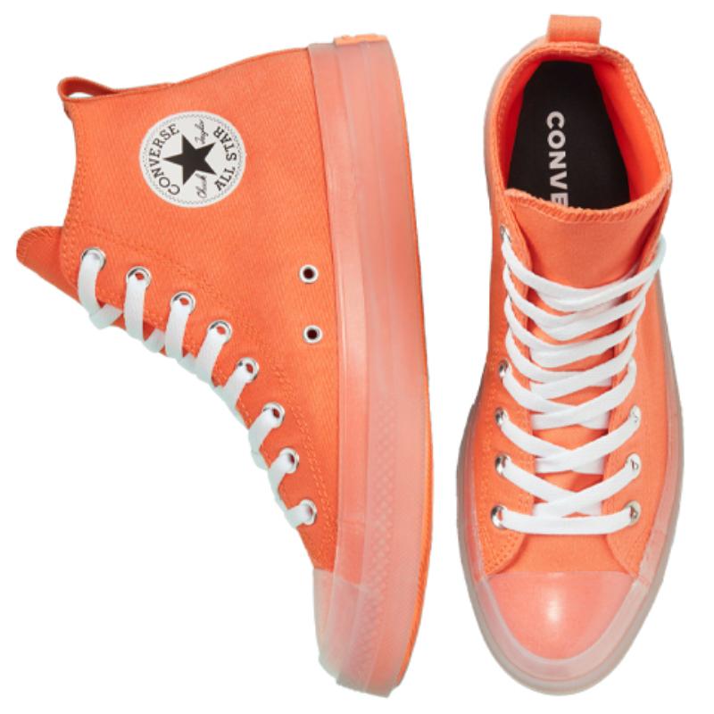 Converse Chuck Taylor All Star Cx Round Toe Lace-up High-top Canvas Shoes Unisex Orange
