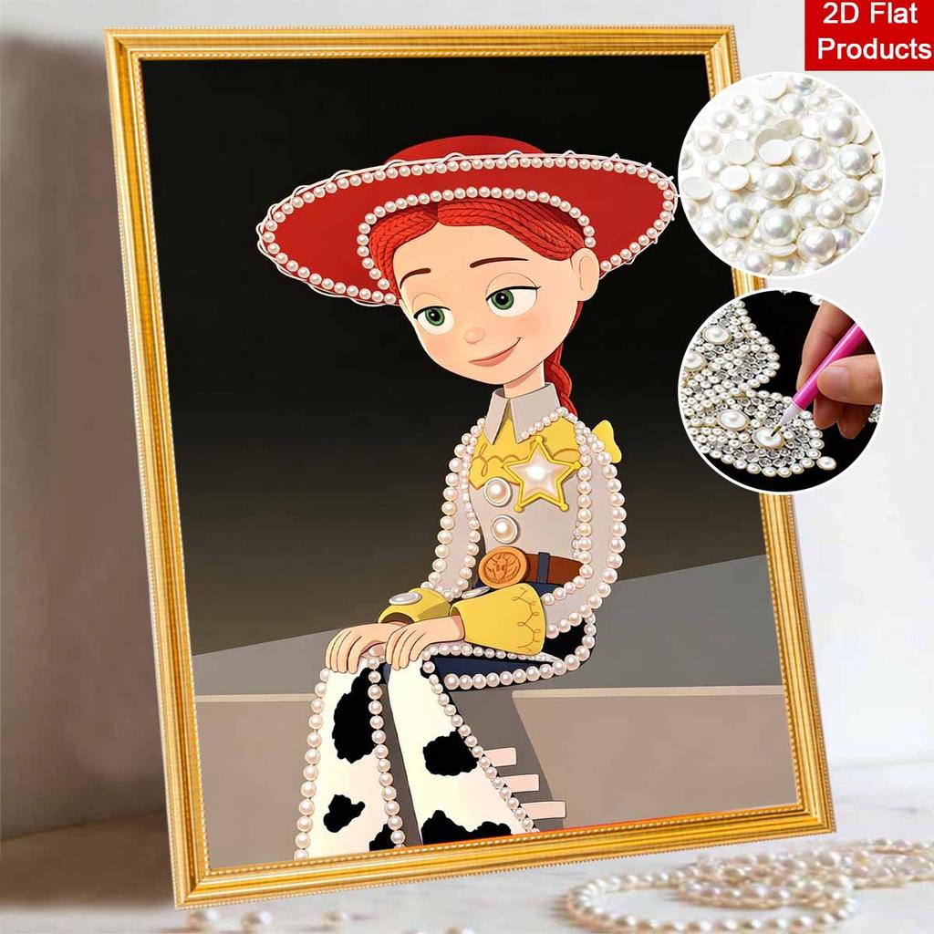 Disney Pearl Painting Toy Story Trish Art Kit Adult Beginner Home Wall Decor Special Shape