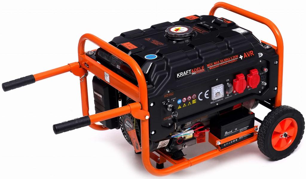 3500W Generátor s elektrickým startem | Kraft&Dele