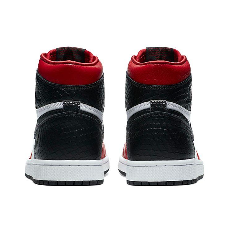 Air Jordan 1 Retro High OG Saténová červená Dámské tenisky Univerzitní červená Bílá Černá CD0461-601