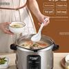 316 Stainless Steel Electric Rice Cooker, 5L Capacity, Ideal for 1-6 People - Cooks Porridge, Soup, and More