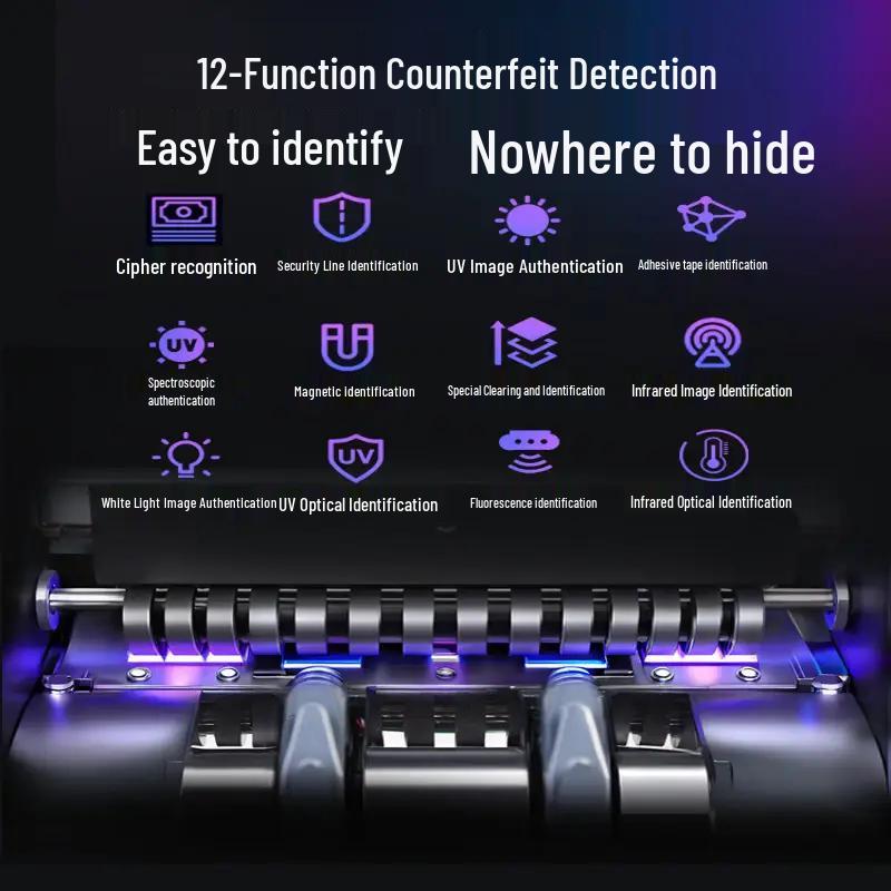 Weirong N97 Banknote Counter & Detector CN plug (adapter included)