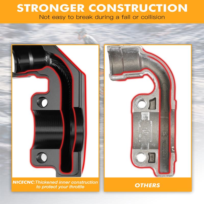 Aluminum Throttle Housing For KTM EXC 300 XC-W 250 2023 EXC-F 450 EXC-F 350 2017-2023 EXC 300 TPi XC-W XC 150 SX-F 450 2018-2022