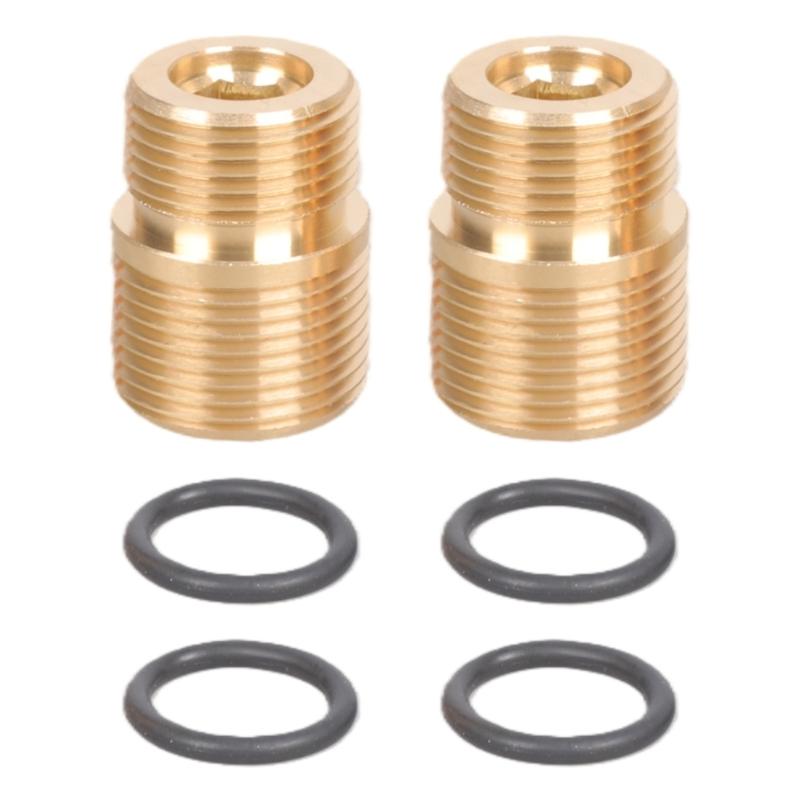 

2 шт. Фитинг для выхода воды для 510005 520002 520013 520014 530017 Мойки высокого давления Насос M22 наружный на 3/8 дюйма наружный адаптер 1