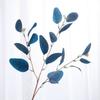 Artificial Eucalyptus Leaves Flowers Branch Fake Plant Decoration for Wedding Home Flower Arrangement Blue Pink Eucalyptus Decor