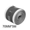 1-20 Rolki 70MM×5M Wycinany Łapacz Włosów do Odpływu Prysznicowego Klejąca Naklejka na Podłogę do Odpływu Jednorazowe Siatkowe Sito do Zlewu Sito Łazienkowe