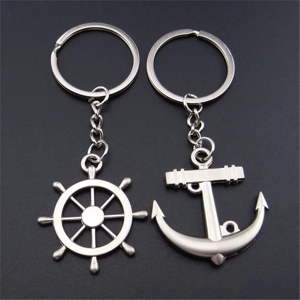 Creative Couple Keychain One Arrow Piercing Heart Shaped Keyring Backpack Car Pendant For Women Men Anniversary Birthday Gift