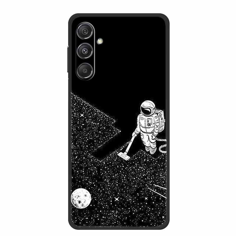 For Samsung A16 5G Phone Case Cover Lion Wolf Tiger Black Silicone Soft Back Cover Cases For Samsung Galaxy A16 Case A 16 Coque