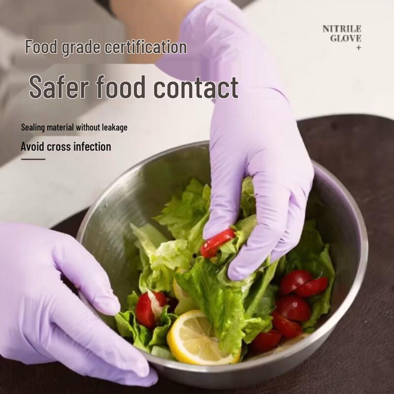 Xingduo Upgraded Dishwashing Nitrile Gloves