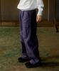 MAGOODGAN Chino 4308 Satin Cotton Cargo Wide Fit Navy Military Pants