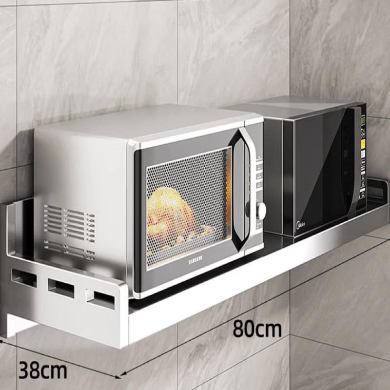 304 Stainless Steel Modern Kitchen Wall Shelf