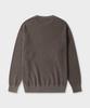 TAILDERN Leon Round Cotton Wool Sweater Brown