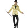 Smiffys Mens Sequin Costume Jacket