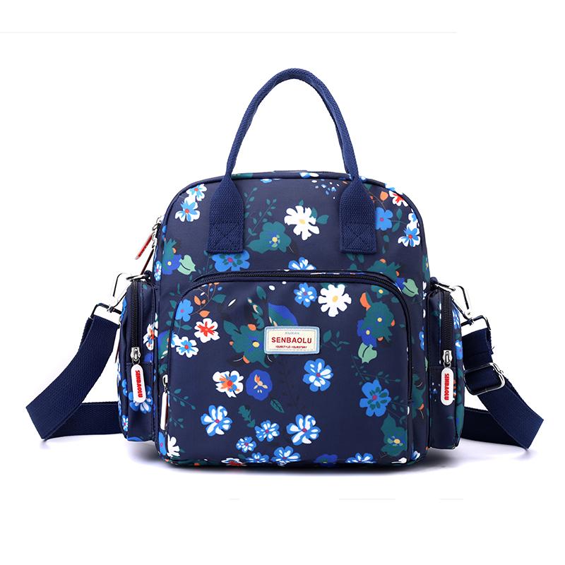 Geantă de umăr imprimată, ușoară, pentru călătorie în aer liber, geantă pentru mamă de vârstă mijlocie Geantă crossbody hidrofugă