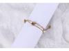 European-American Fashion Double-Layer Heart Bracelet for Women, Titanium Steel, Versatile & Colorfast