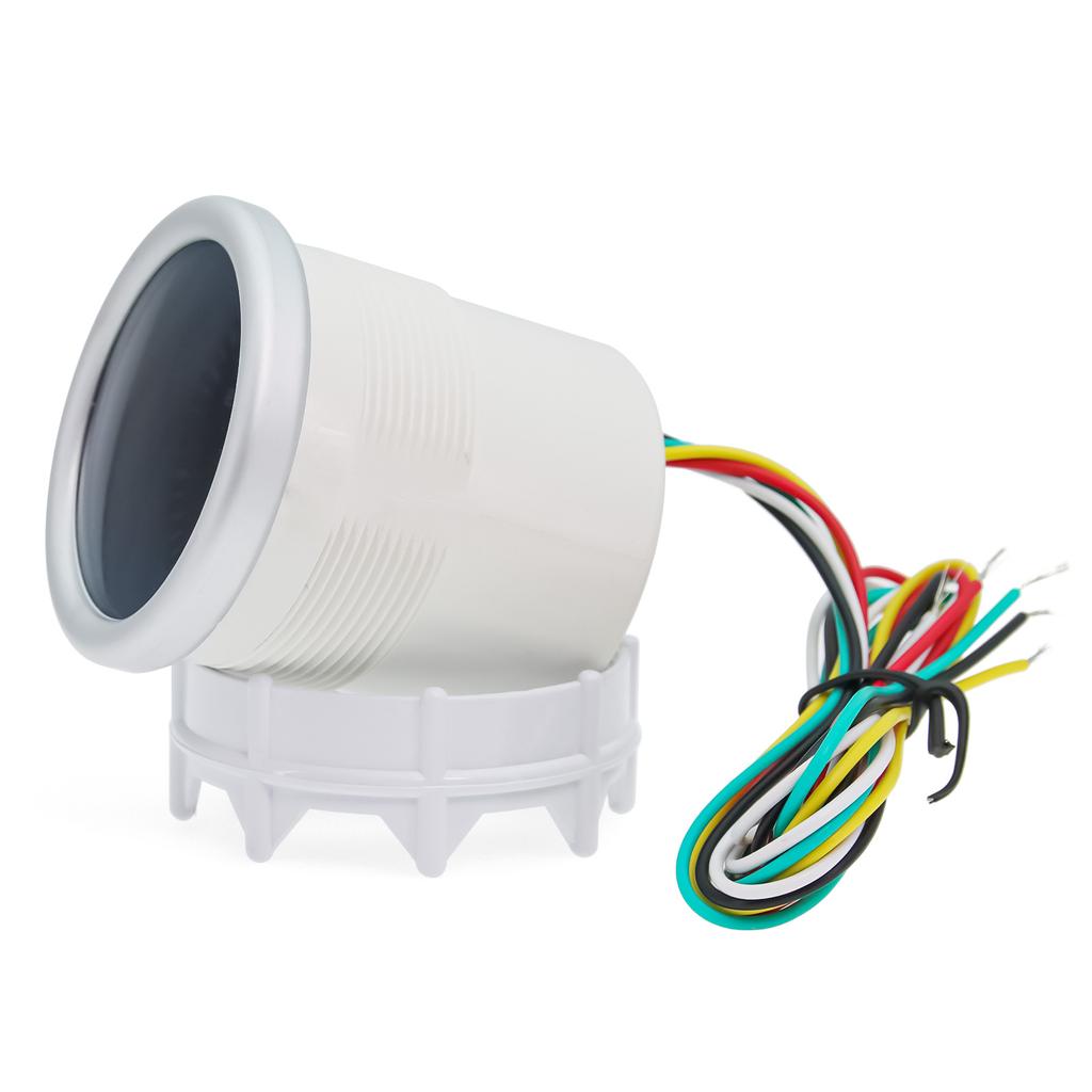 Smoked Lens 0-8000RPM 2" 52MM Tachometer with White Light for 1-8 Cylinder Gasoline Racing Car 12V RPM Tacho Meter Gauge