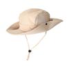 Fashion Wide Brim Men's Fisherman Hat Sun Protection Waterproof Fishing Hats Quick-drying Breathable Camping Hiking Caps Outdoor