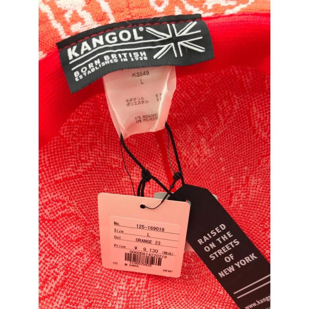 Used KANGOL bandana pattern bowler hat that can be recommended both functionally and aesthetically.