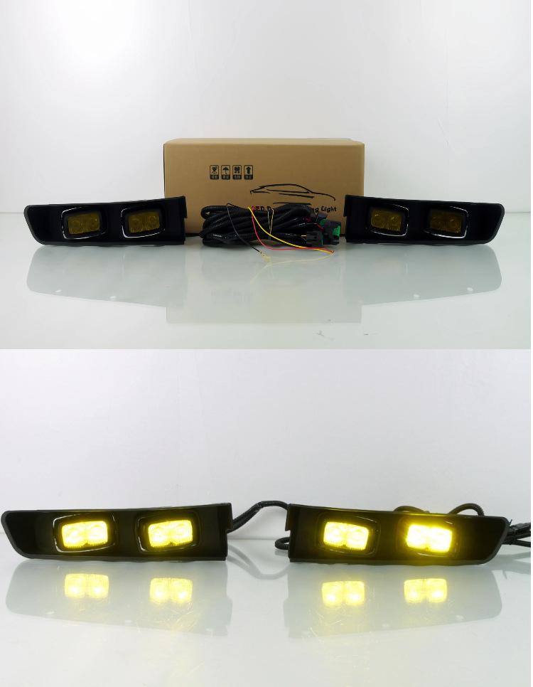 Compatible High Beam Projector & Daytime Running Fog Lights for 2021-2025 Ford Bronco