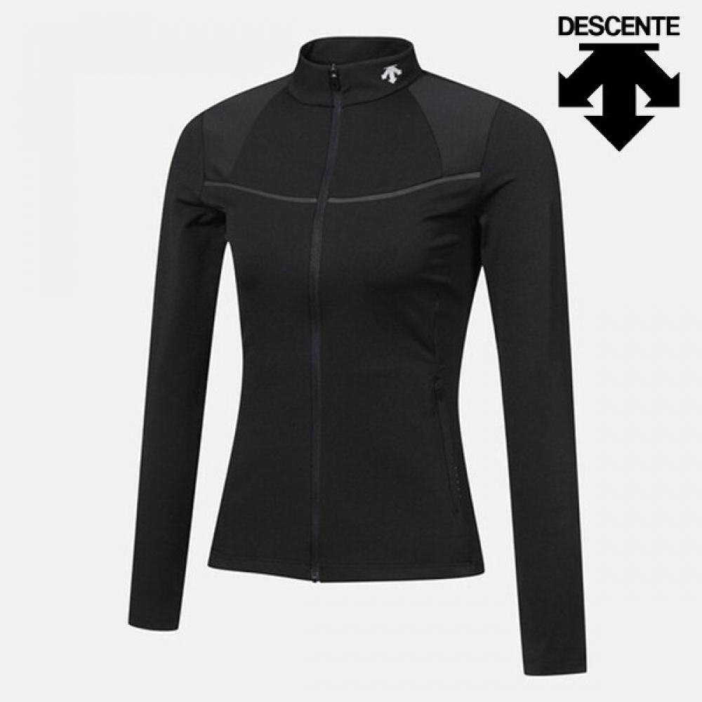 

DeScent Half Club Women S Slim Fit Training Zip Up Sp122tft16blk0 Zip Up 80