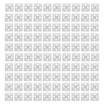 100pcs UHF RFID Labels 860‑960MHz Electronic Indentification Tag for Warehouse Assets Management