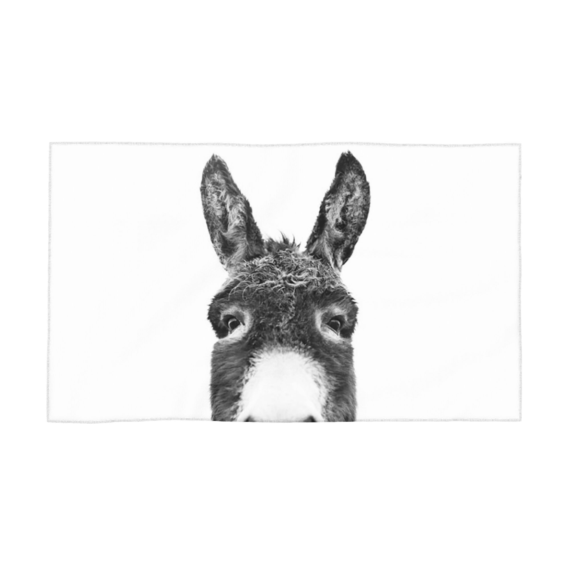 

Peeking Donkey Soft Face Towel Quick Dry Pool Bath Cotton Towels Absorbent W40*H60(CM)
