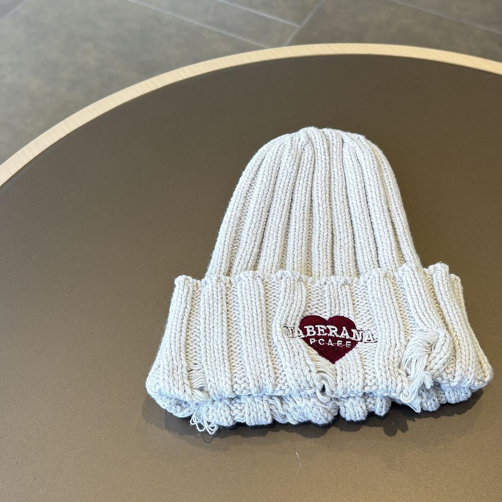 Autumn and Winter Windproof and Warm Korean Style Ear Protection Knitted Hat for Boys and Girls Spring Style Trendy Baby Pullover Hat