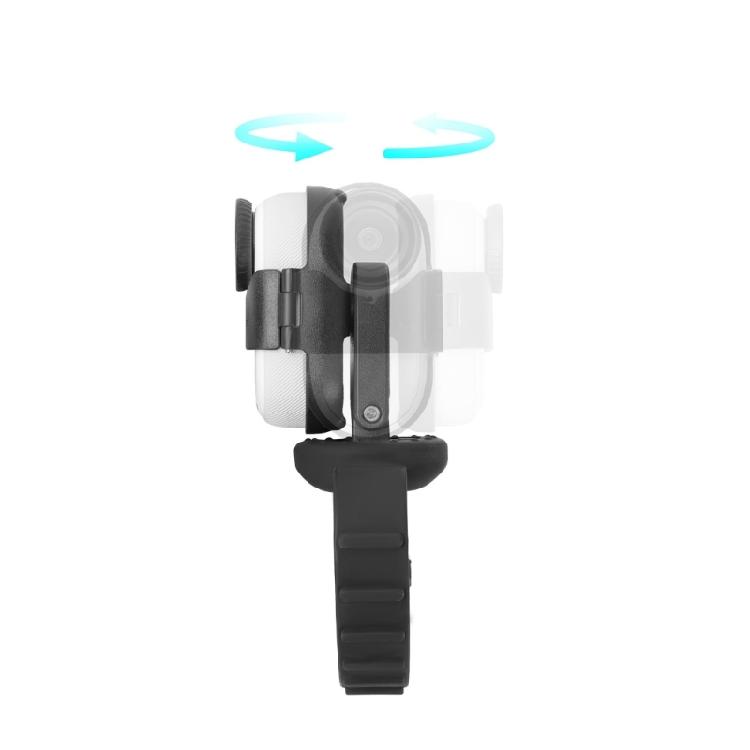 Flexible Action Camera Wristband with Magnetic Stand, 360 Degree Rotation Silicone Straps for GO 3 GO 3S Camera