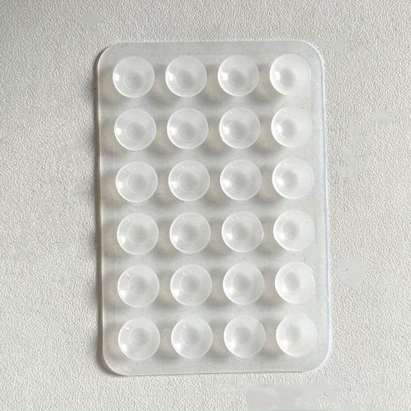 

Suction Pad for Phone Fixture Suction Cup Backed Adhesive Portable Mobile Phone Silicone Suction Cup 24 Square Suction Cup прозрачный