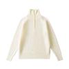 Women's Solid-color Fashionable Long-sleeved Top Sweater